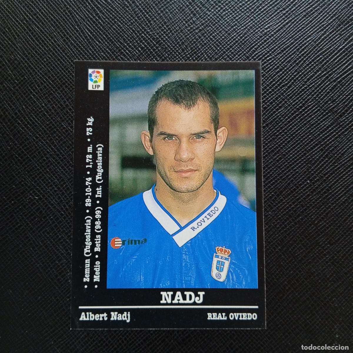 Football Stickers: 264 NADJ OVIEDO PANINI 00 01 CROMO FUTBOL LIGA 2000 2001 - SIN PEGAR - A23 PG109