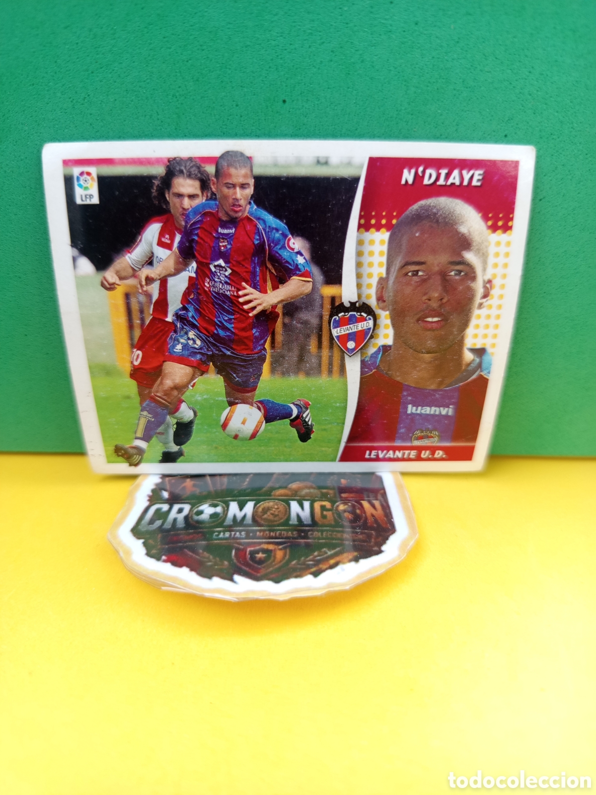 Cromos de f&uacute;tbol: ❇️ CROMO ⚽ N'DIAYE LEVANTE LIGA 2006 2007 06 07 ED ESTE SIN PEGAR ❇️