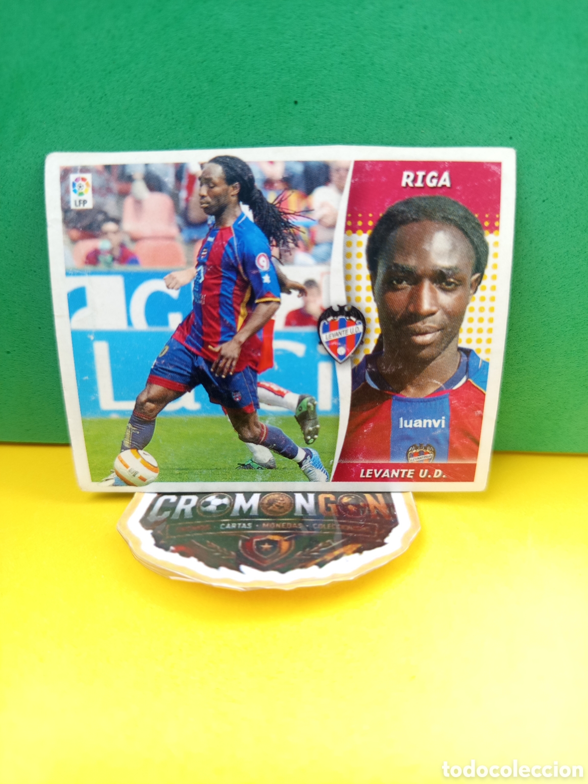 Cromos de f&uacute;tbol: ❇️ CROMO ⚽ RIGA LEVANTE LIGA 2006 2007 06 07 ED ESTE SIN PEGAR ❇️
