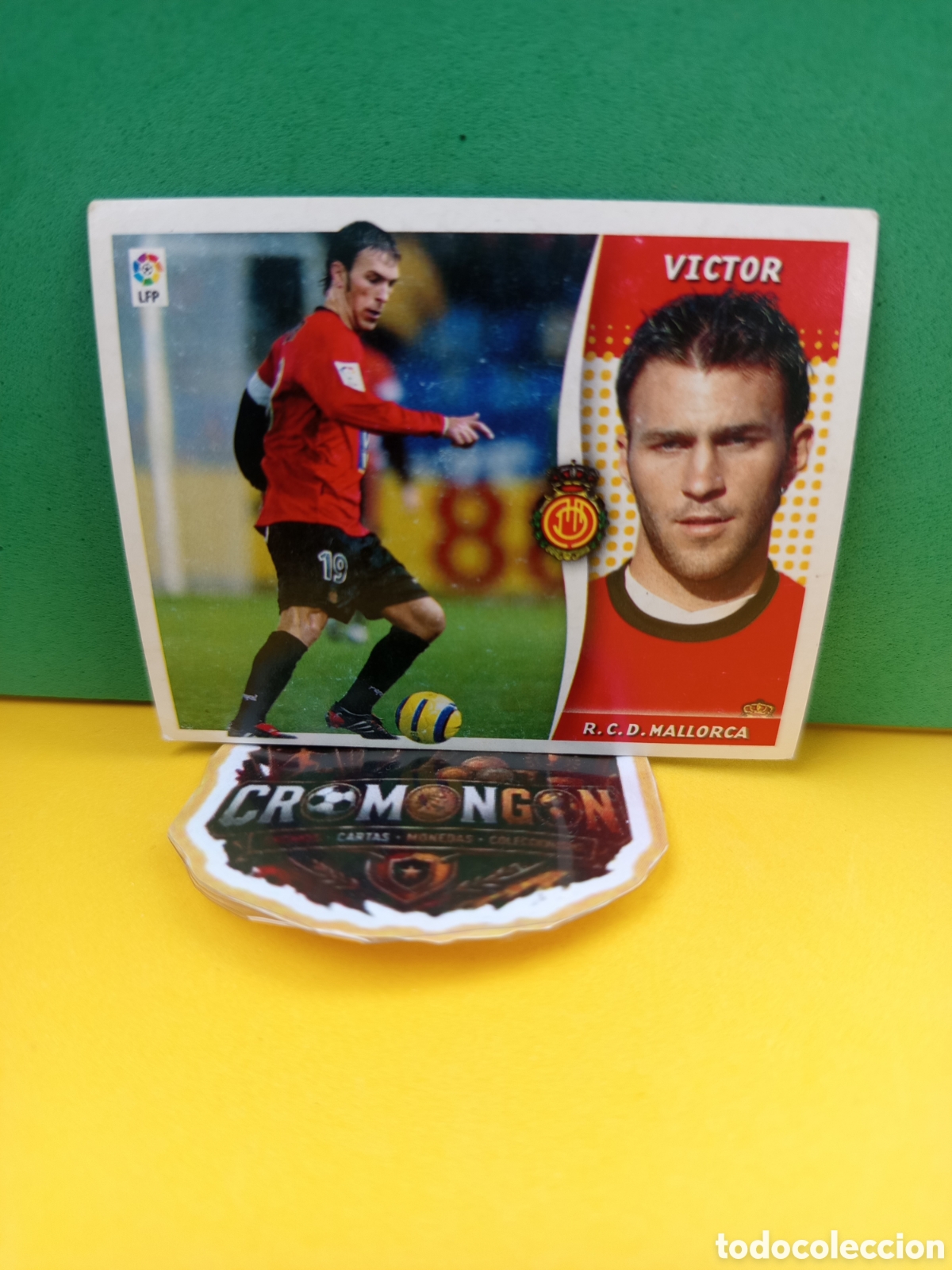 Cromos de f&uacute;tbol: ❇️ CROMO ⚽ V&Iacute;CTOR MALLORCA LIGA 2006 2007 06 07 ED ESTE SIN PEGAR ❇️