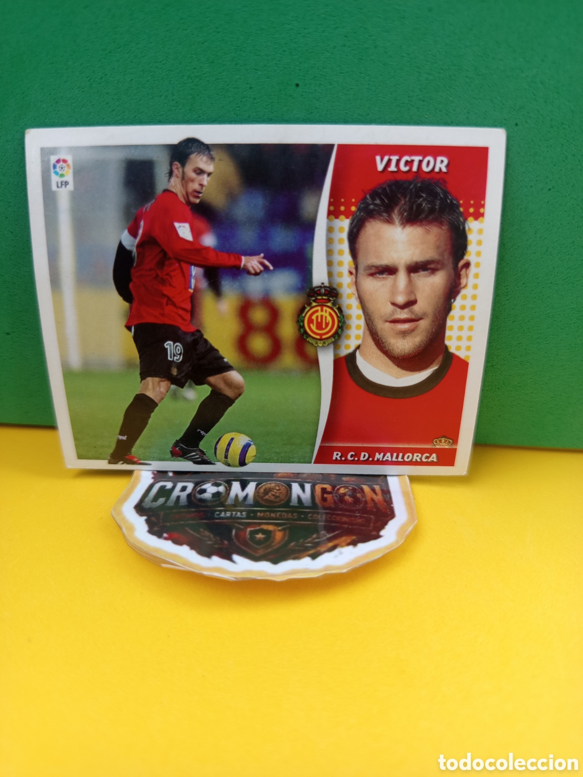 Cromos de f&uacute;tbol: ❇️ CROMO ⚽ V&Iacute;CTOR MALLORCA LIGA 2006 2007 06 07 ED ESTE SIN PEGAR ❇️
