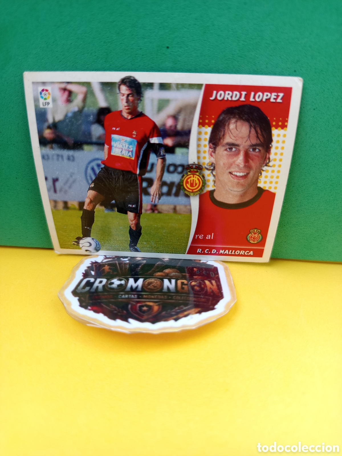 Cromos de f&uacute;tbol: ❇️ CROMO ⚽ JORDI L&Oacute;PEZ MALLORCA LIGA 2006 2007 06 07 ED ESTE SIN PEGAR ❇️
