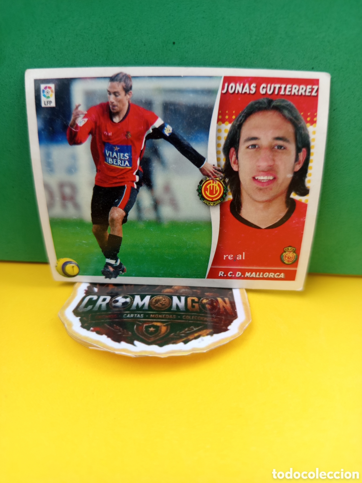 Cromos de f&uacute;tbol: ❇️ CROMO ⚽ JONAS GUTIERREZ MALLORCA LIGA 2006 2007 06 07 ED ESTE SIN PEGAR ❇️