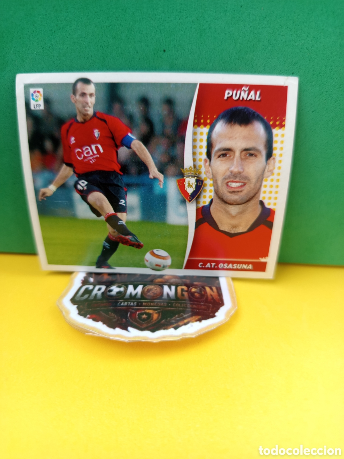 Cromos de f&uacute;tbol: ❇️ CROMO ⚽ PU&Ntilde;AL OSASUNA LIGA 2006 2007 06 07 ED ESTE SIN PEGAR ❇️
