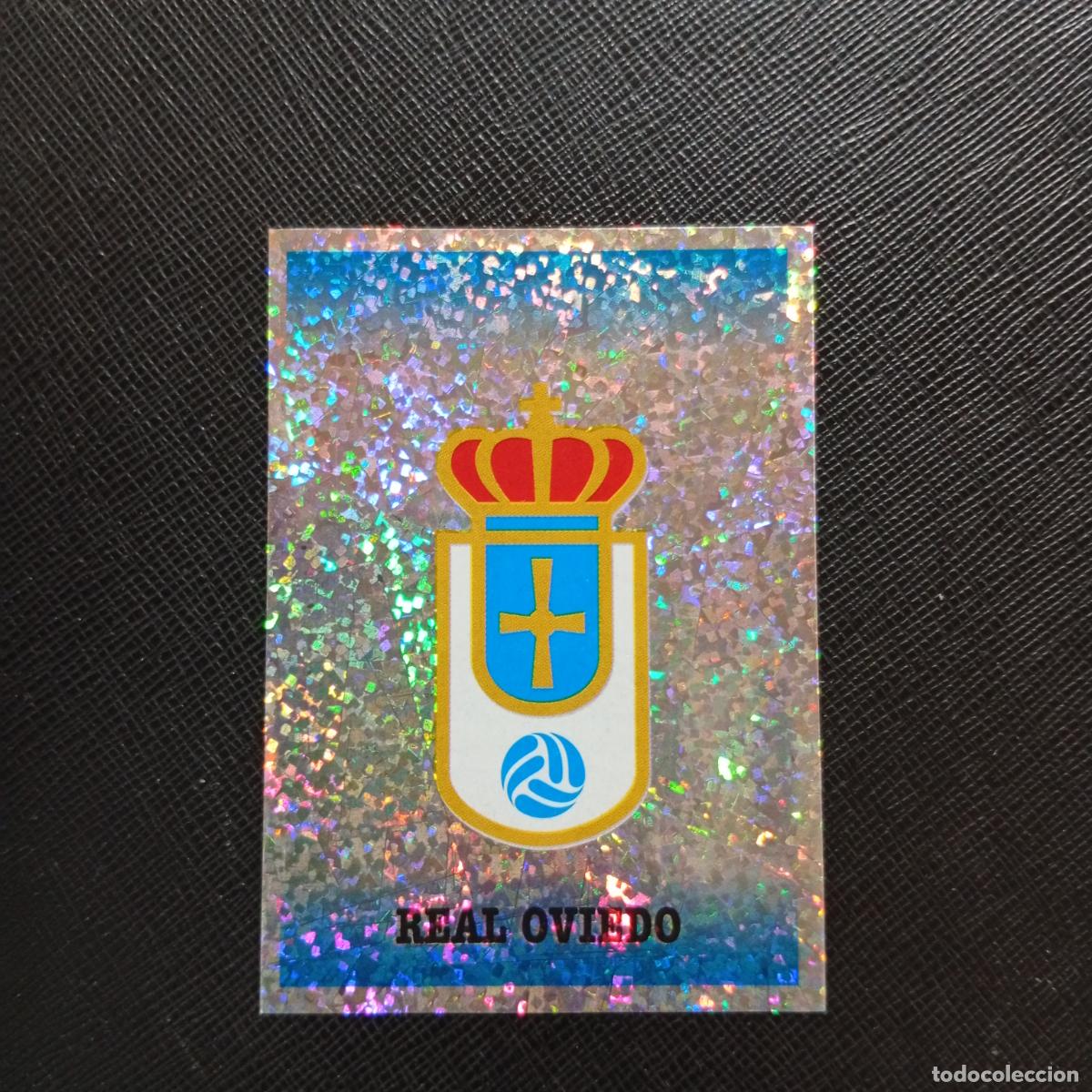 Cromos de f&uacute;tbol: 256 ESCUDO OVIEDO PANINI 00 01 CROMO FUTBOL LIGA 2000 2001 - SIN PEGAR - A23 PG118 B
