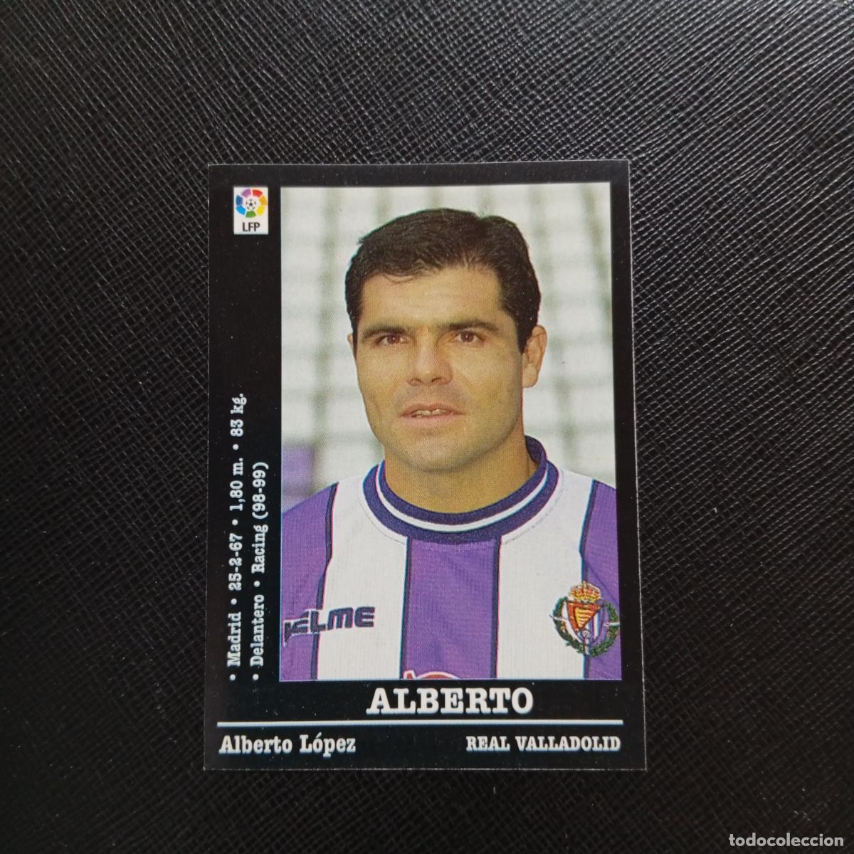 Football Stickers: 135 ALBERTO VALLADOLID PANINI 00 01 CROMO FUTBOL LIGA 2000 2001 - SIN PEGAR - A23 PG127