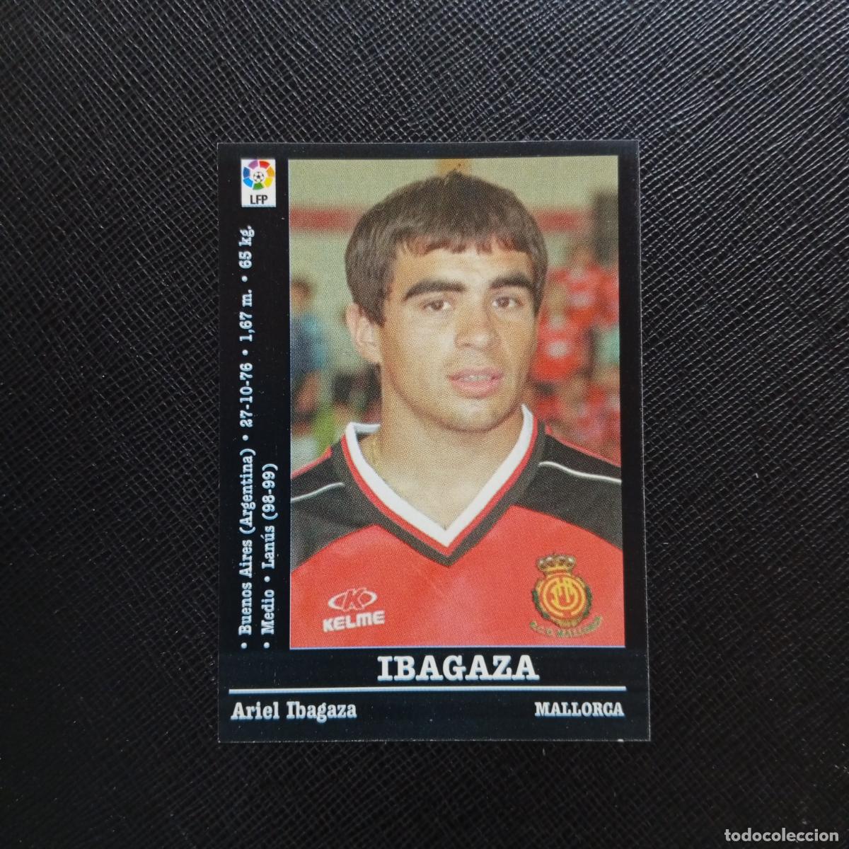 Cromos de f&uacute;tbol: 164 IBAGAZA MALLORCA PANINI 00 01 CROMO FUTBOL LIGA 2000 2001 - SIN PEGAR - A23 PG145
