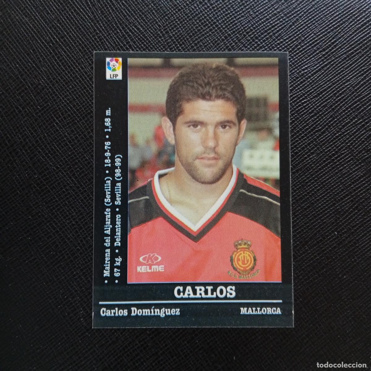 Cromos de f&uacute;tbol: 167 CARLOS MALLORCA PANINI 00 01 CROMO FUTBOL LIGA 2000 2001 - SIN PEGAR - A23 PG145