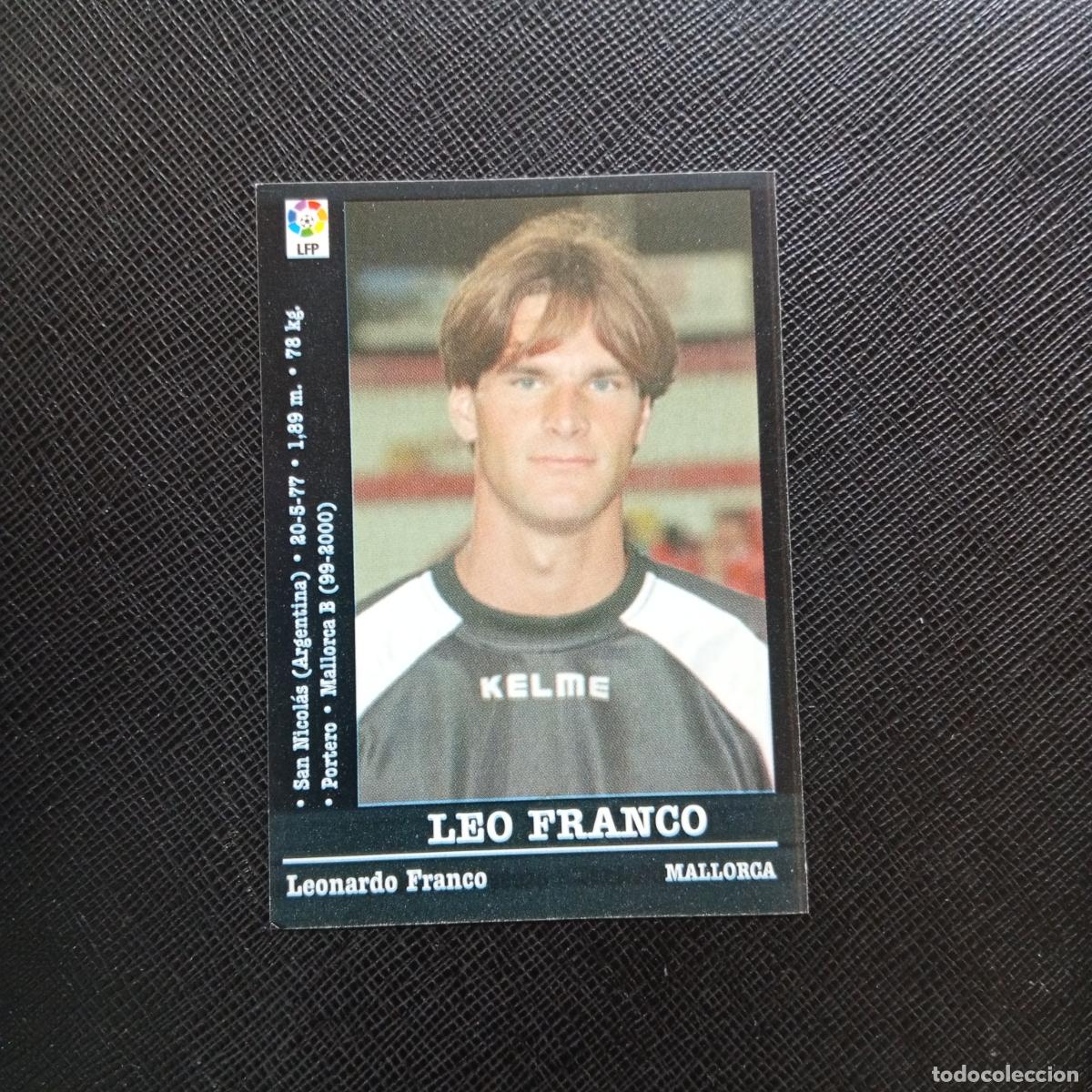 Cromos de f&uacute;tbol: 170 LEO FRANCO MALLORCA PANINI 00 01 CROMO FUTBOL LIGA 2000 2001 - SIN PEGAR - A23 PG154