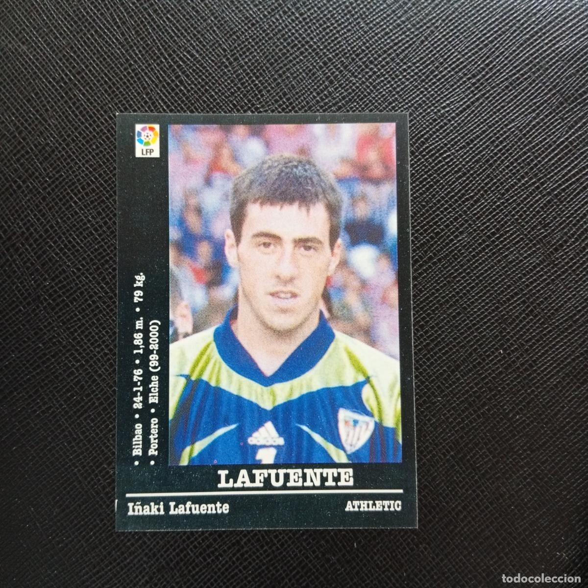 Cromos de f&uacute;tbol: 172 LAFUENTE BILBAO PANINI 00 01 CROMO FUTBOL LIGA 2000 2001 - SIN PEGAR - A23 PG154