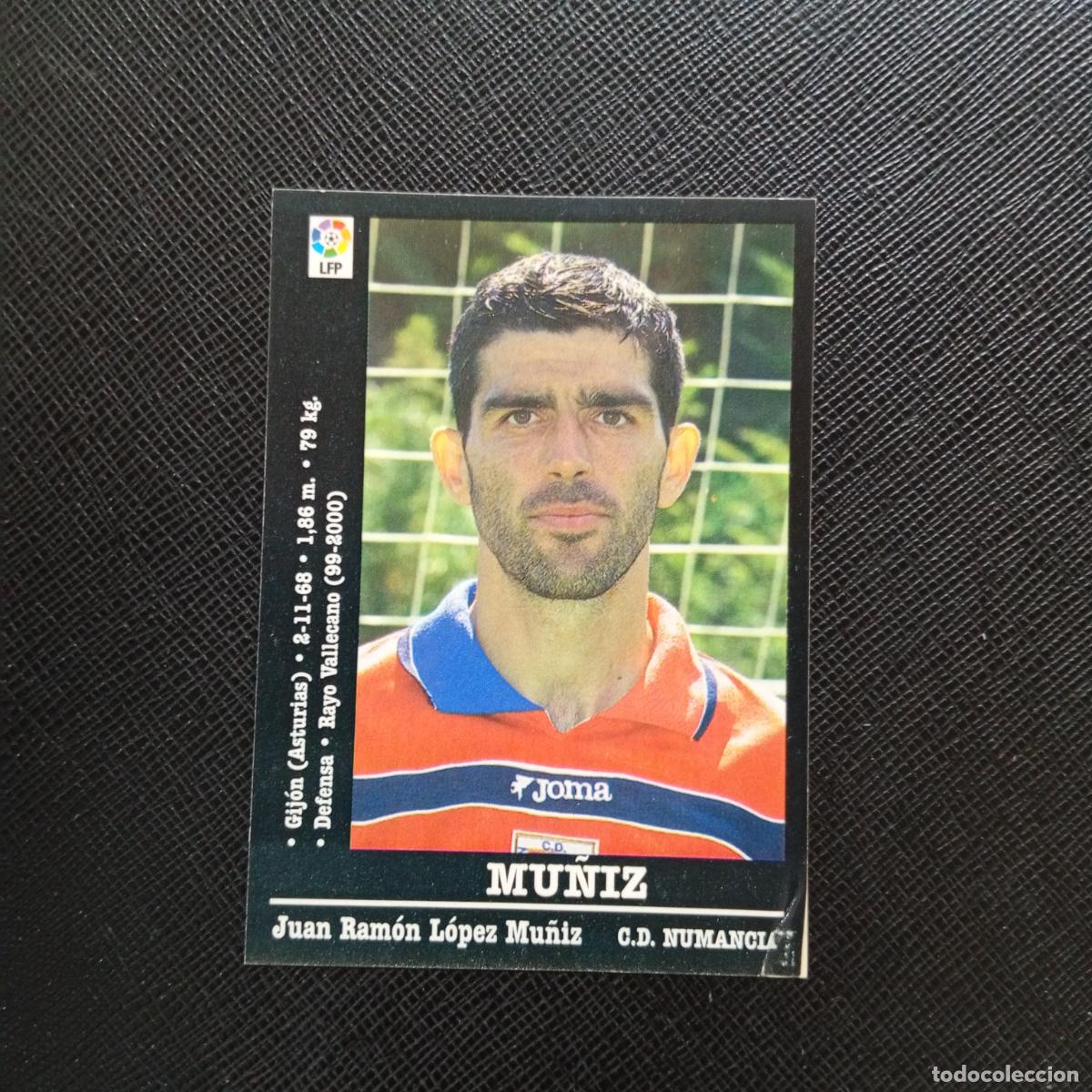 Cromos de f&uacute;tbol: 277 MU&Ntilde;IZ NUMANCIA PANINI 00 01 CROMO FUTBOL LIGA 2000 2001 - SIN PEGAR - A23 PG154