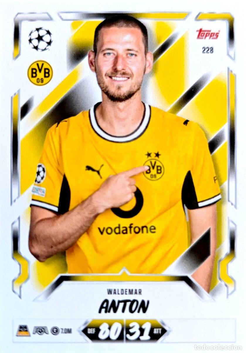 Cromos de f&uacute;tbol: 228 Waldemar Anton - Borussia Dortmund - TOPPS Match Attax 2026 2027 26 27