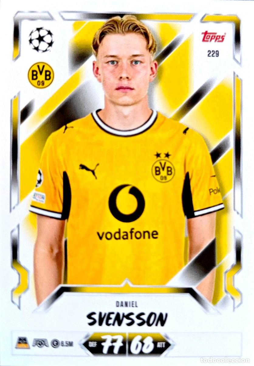 Cromos de f&uacute;tbol: 229 Daniel Svensson - Borussia Dortmund - TOPPS Match Attax 2026 2027 26 27