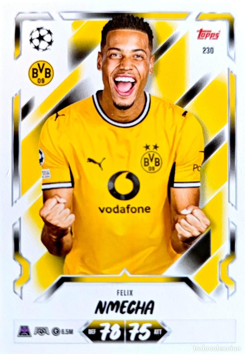 Cromos de f&uacute;tbol: 230 Felix Nmecha - Borussia Dortmund - TOPPS Match Attax 2026 2027 26 27