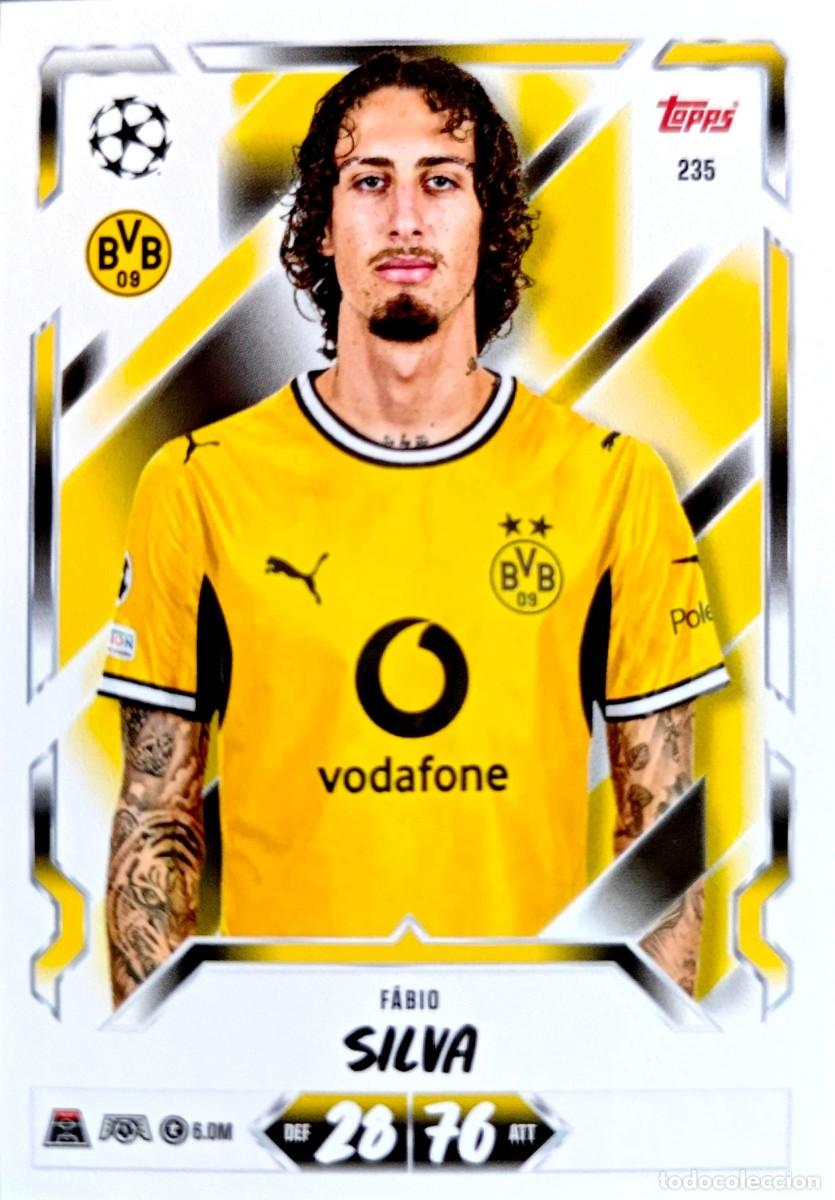 Cromos de f&uacute;tbol: 235 Fabio Silva - Borussia Dortmund - TOPPS Match Attax 2026 2027 26 27