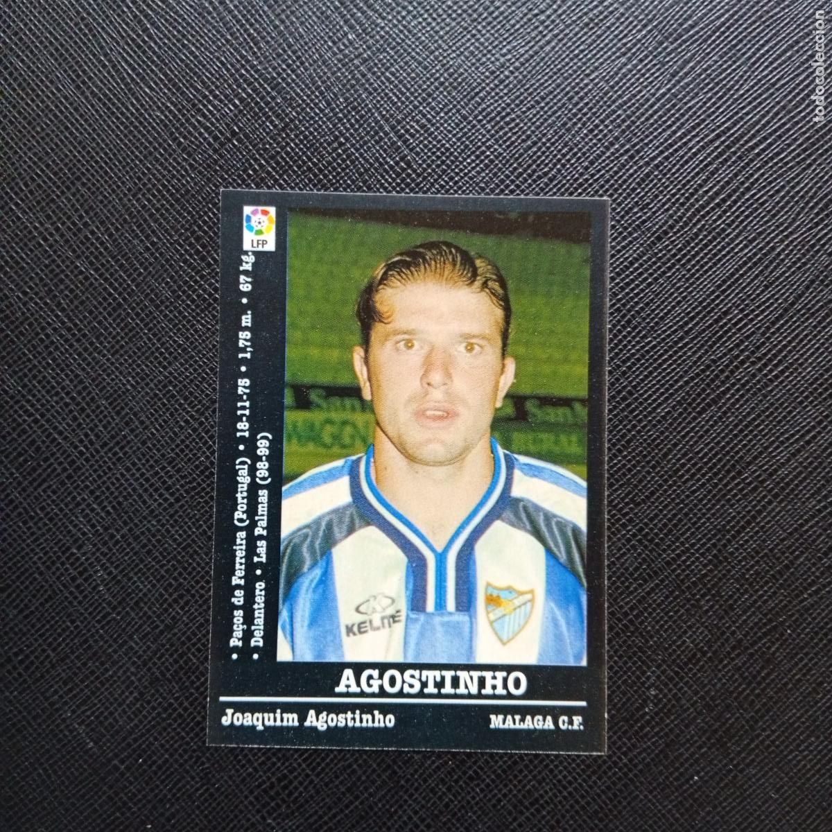 Cromos de f&uacute;tbol: 200 AGOSTINHO MALAGA PANINI 00 01 CROMO FUTBOL LIGA 2000 2001 - SIN PEGAR - A23 PG172