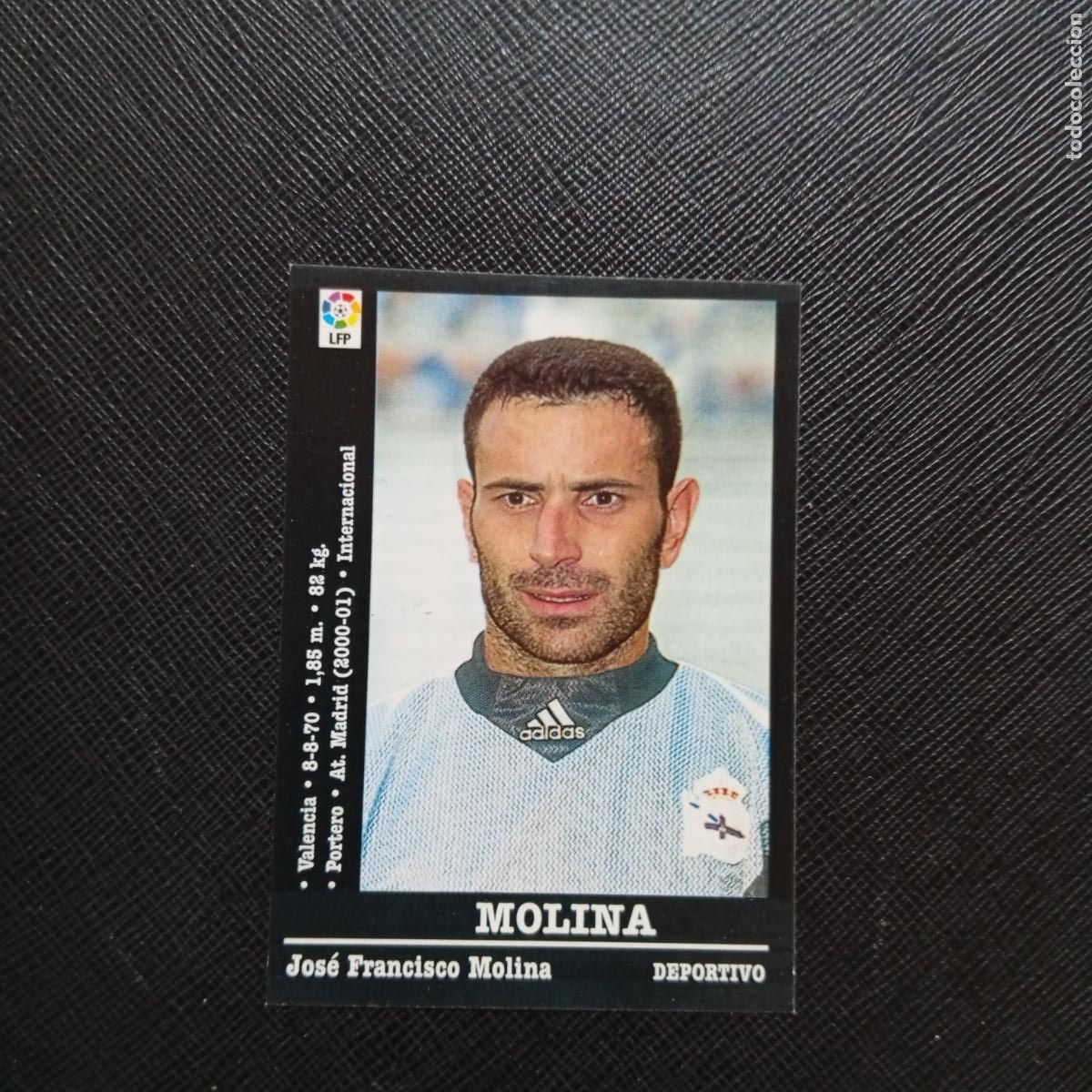 Cromos de f&uacute;tbol: 17A 17 MOLINA DEPORTIVO PANINI 00 01 CROMO FUTBOL LIGA 2000 2001 - SIN PEGAR - A23 PG172