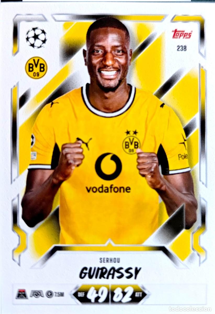 Cromos de f&uacute;tbol: 238 Serhou Guirassy - Borussia Dortmund - TOPPS Match Attax 2026 2027 26 27