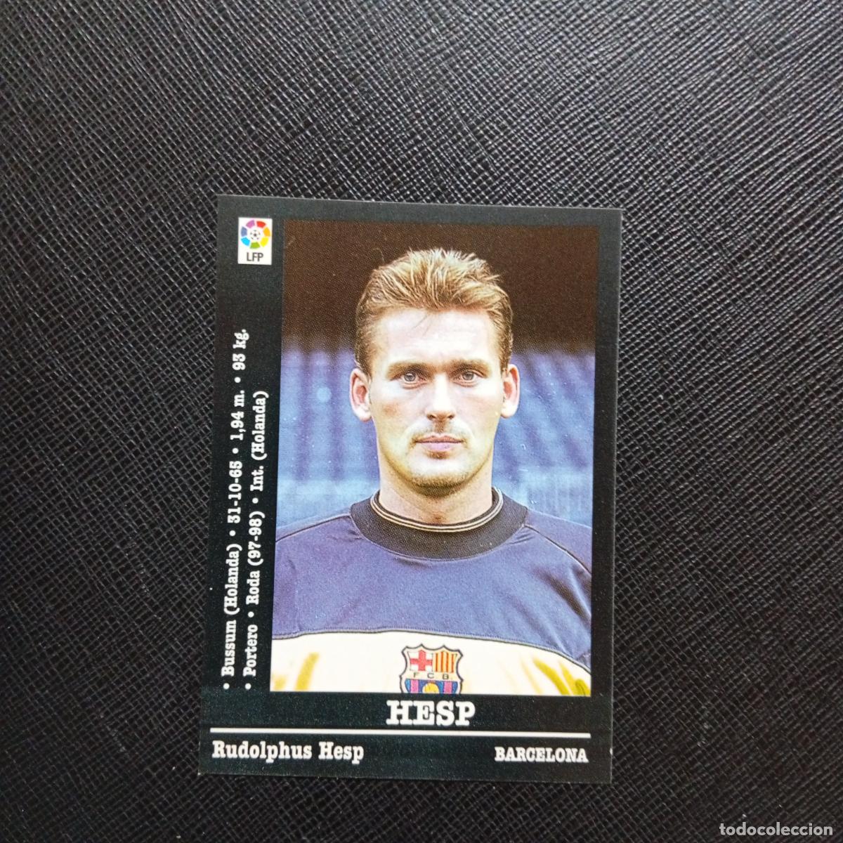 Cromos de f&uacute;tbol: 19 HESP BARCELONA PANINI 00 01 CROMO FUTBOL LIGA 2000 2001 - SIN PEGAR - A23 PG181