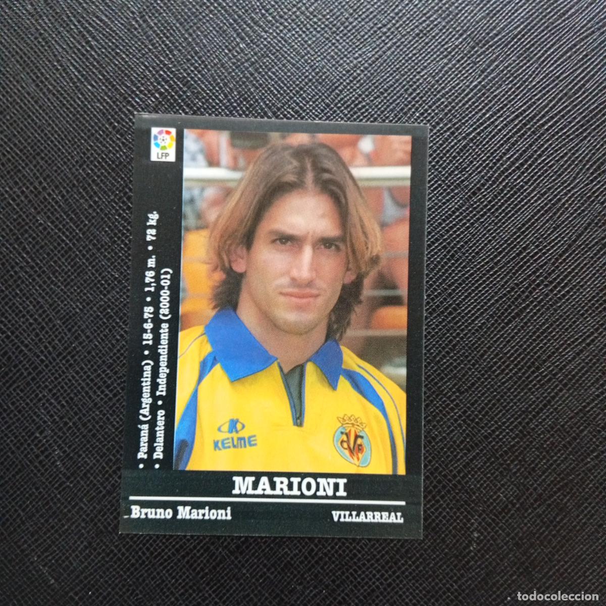 Cromos de f&uacute;tbol: MARIONI VILLARREAL PANINI 00 01 CROMO FUTBOL LIGA 2000 2001 - SIN PEGAR - A23 PG190 ULTIMO FICHAJE