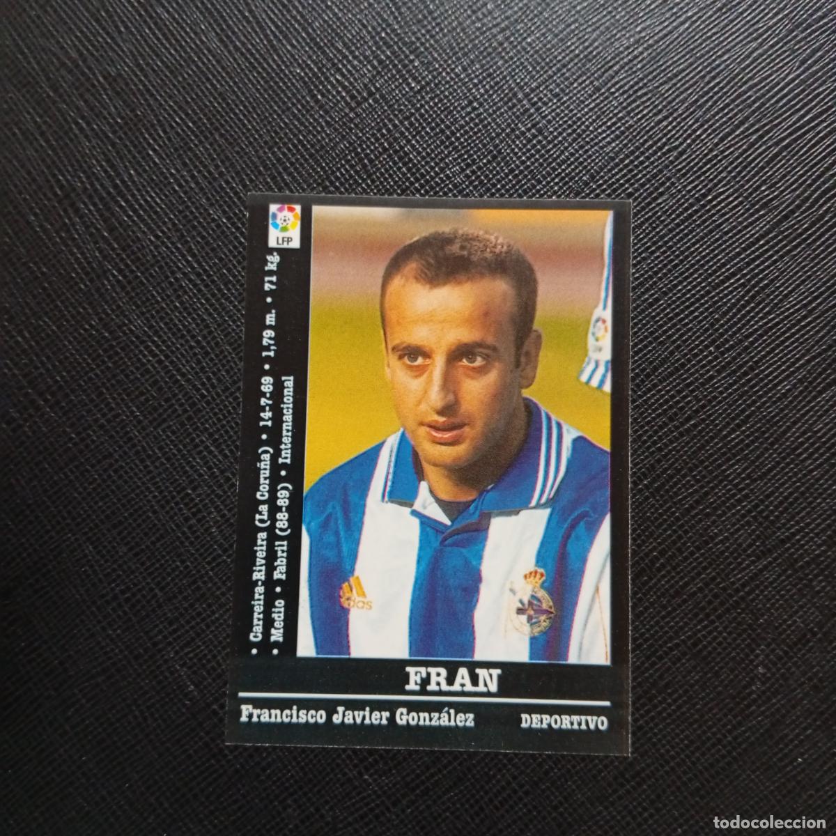 Figurine di Calcio: 13 FRAN DEPORTIVO PANINI 00 01 CROMO FUTBOL LIGA 2000 2001 - SIN PEGAR - A23 PG199