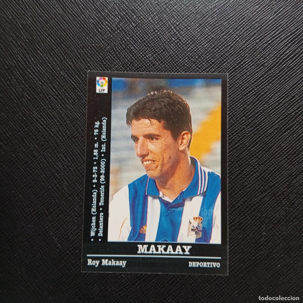 Figurine di Calcio: 14 MAKAAY DEPORTIVO PANINI 00 01 CROMO FUTBOL LIGA 2000 2001 - SIN PEGAR - A23 PG199