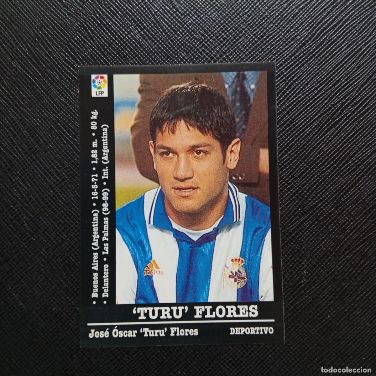 Figurine di Calcio: 16 TURO FLORES DEPORTIVO PANINI 00 01 CROMO FUTBOL LIGA 2000 2001 - SIN PEGAR - A23 PG208