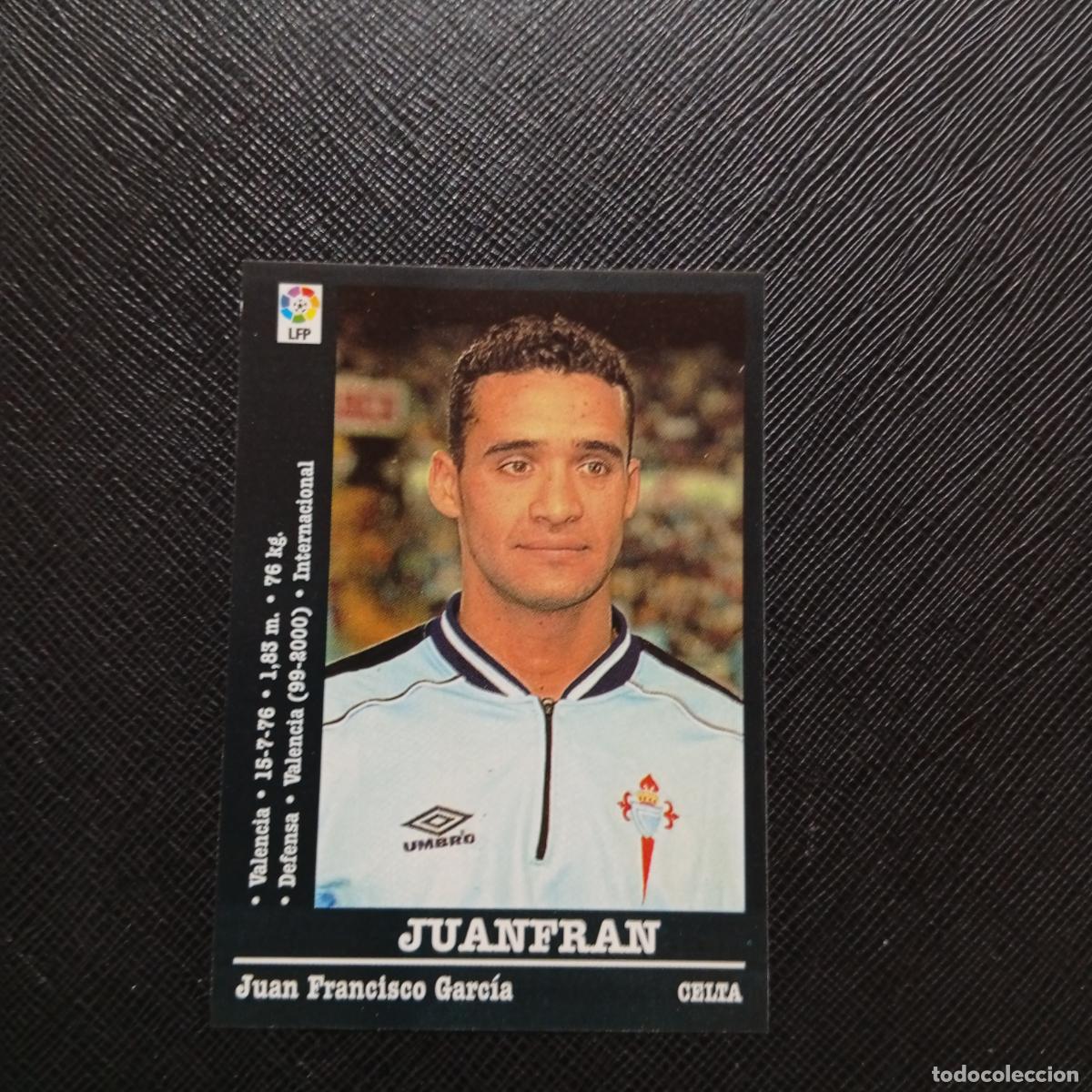 Figurine di Calcio: 109 JUANFRAN CELTA PANINI 00 01 CROMO FUTBOL LIGA 2000 2001 - SIN PEGAR - A23 PG208