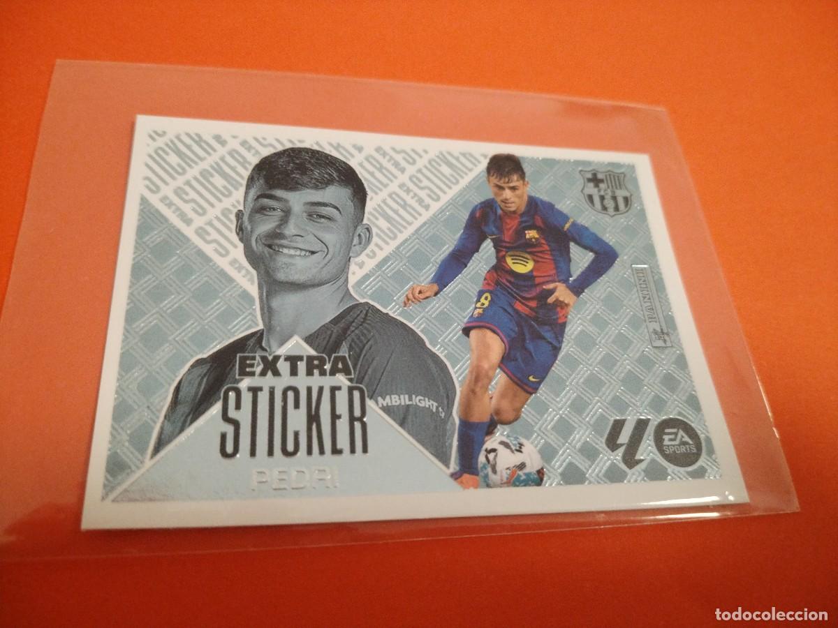 Cromos de f&uacute;tbol: ESTE 2026 2027 EXTRA STICKER PLATA PEDRI