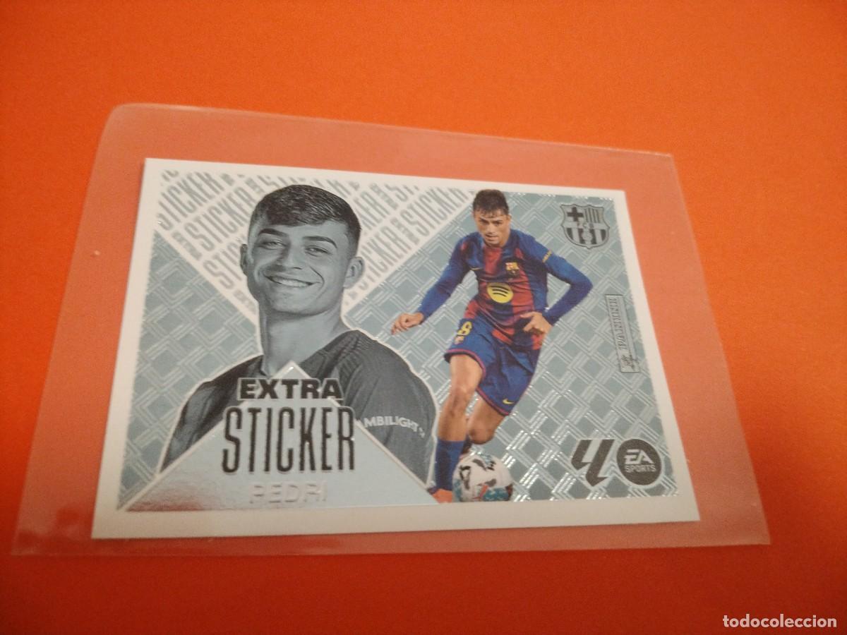 Cromos de f&uacute;tbol: ESTE 2026 2027 EXTRA STICKER PLATA PEDRI