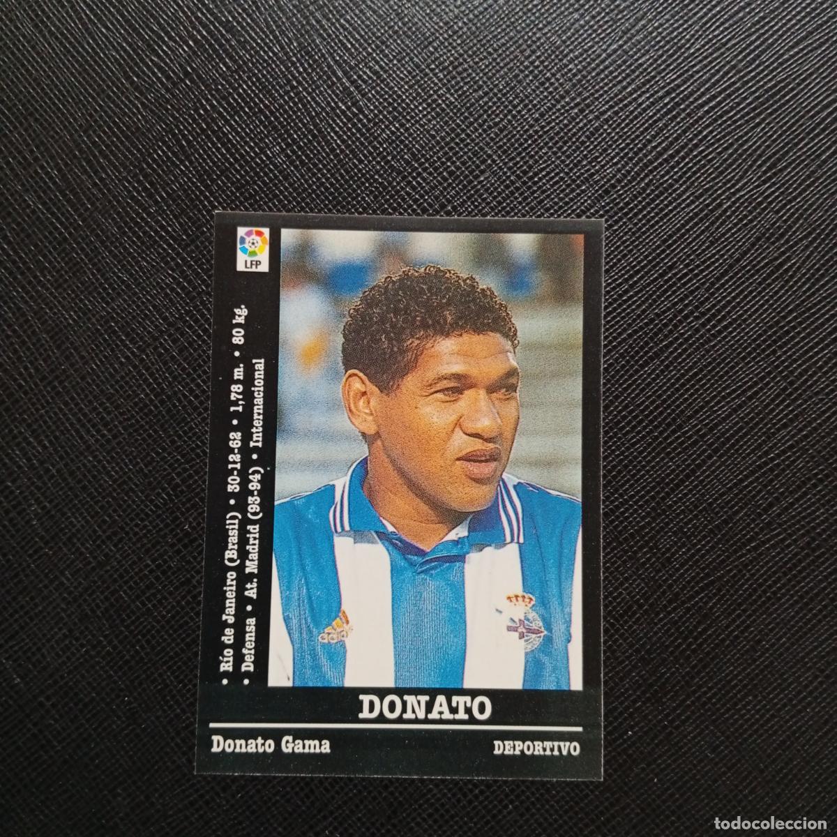Cromos de f&uacute;tbol: 4 DONATO DEPORTIVO PANINI 00 01 CROMO FUTBOL LIGA 2000 2001 - SIN PEGAR - A23 PG226 FICHAJE