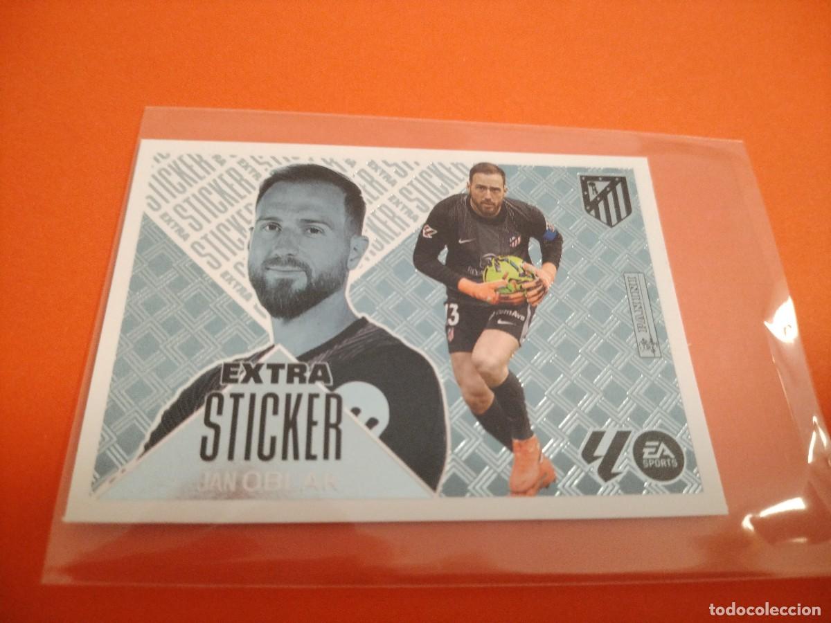 Cromos de f&uacute;tbol: ESTE 2026 2027 EXTRA STICKER PLATA OBLAK