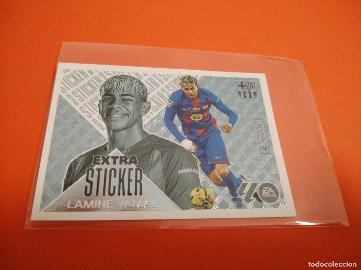 Cromos de f&uacute;tbol: ESTE 2026 2027 EXTRA STICKER PLATA LAMINE YAMAL