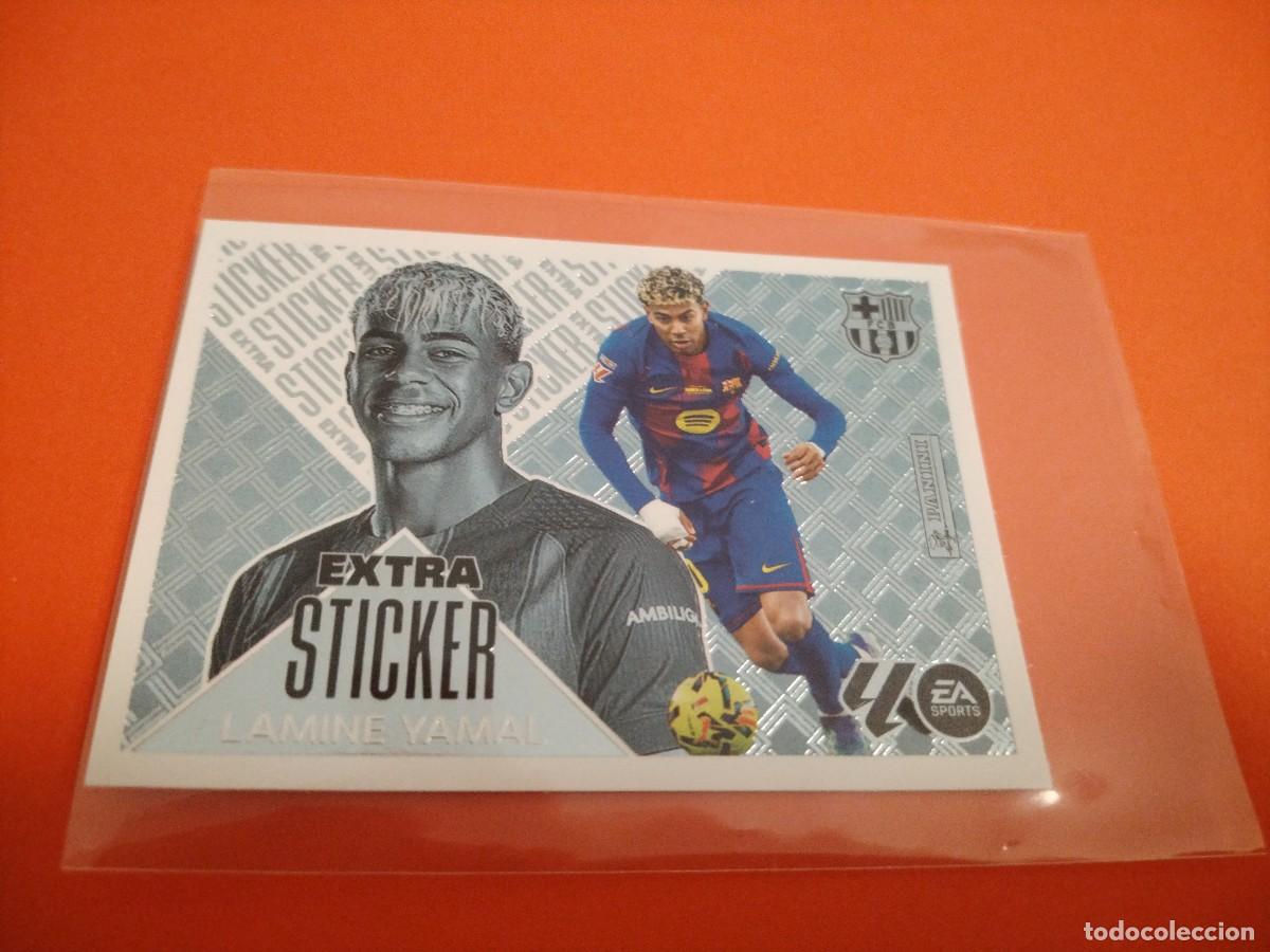 Cromos de f&uacute;tbol: ESTE 2026 2027 EXTRA STICKER PLATA LAMINE YAMAL