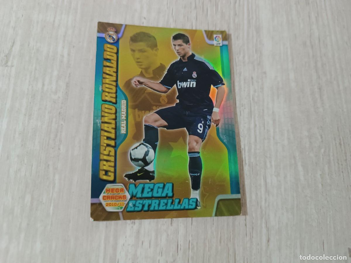 Cromos de f&uacute;tbol: CRISTIANO RONALDO MEGACRACKS 2010 2011 10 11. MEGA ESTRELLAS 388
