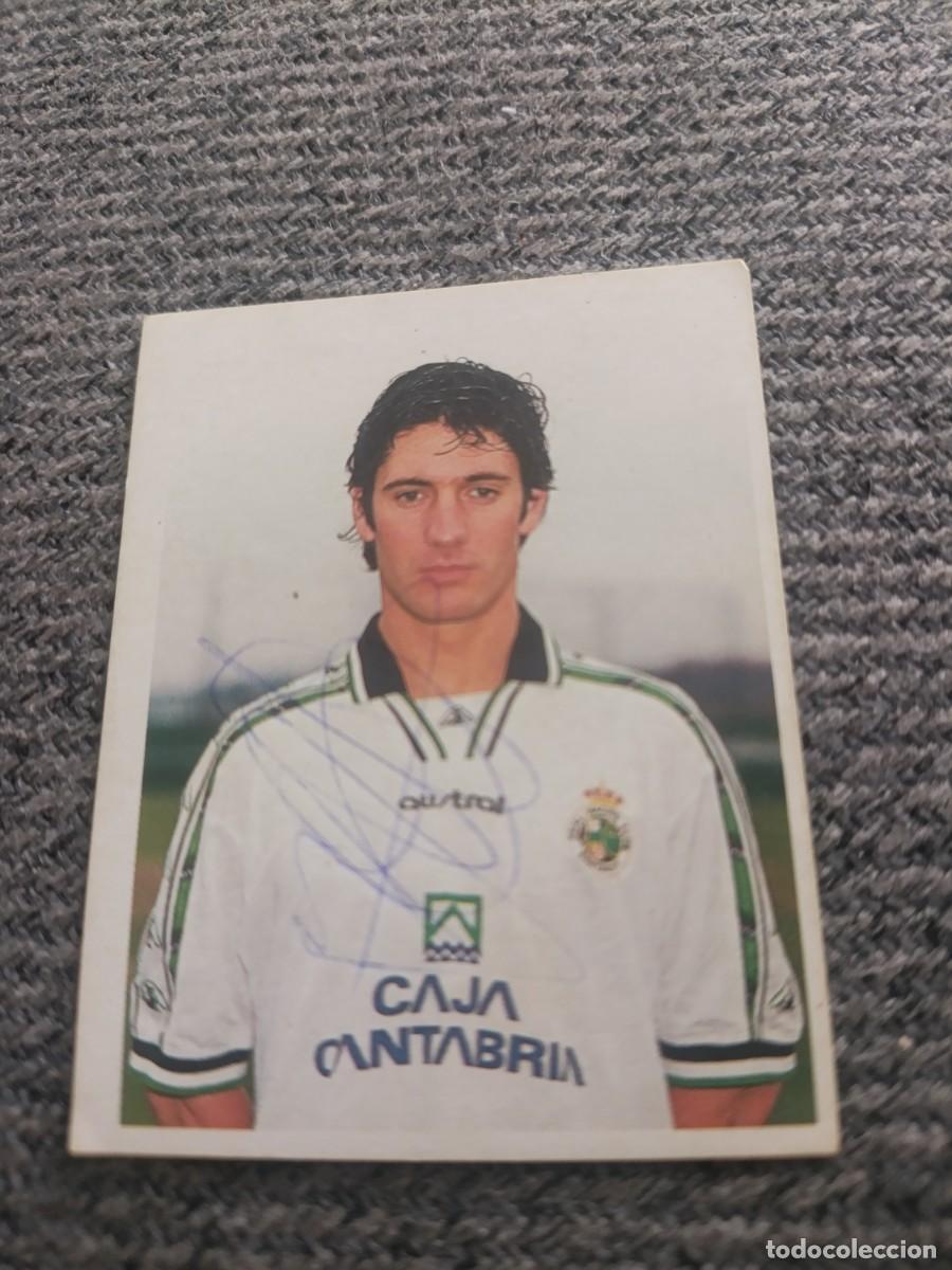 Cromos de f&uacute;tbol: Auto original de Villabona Racing de Santander