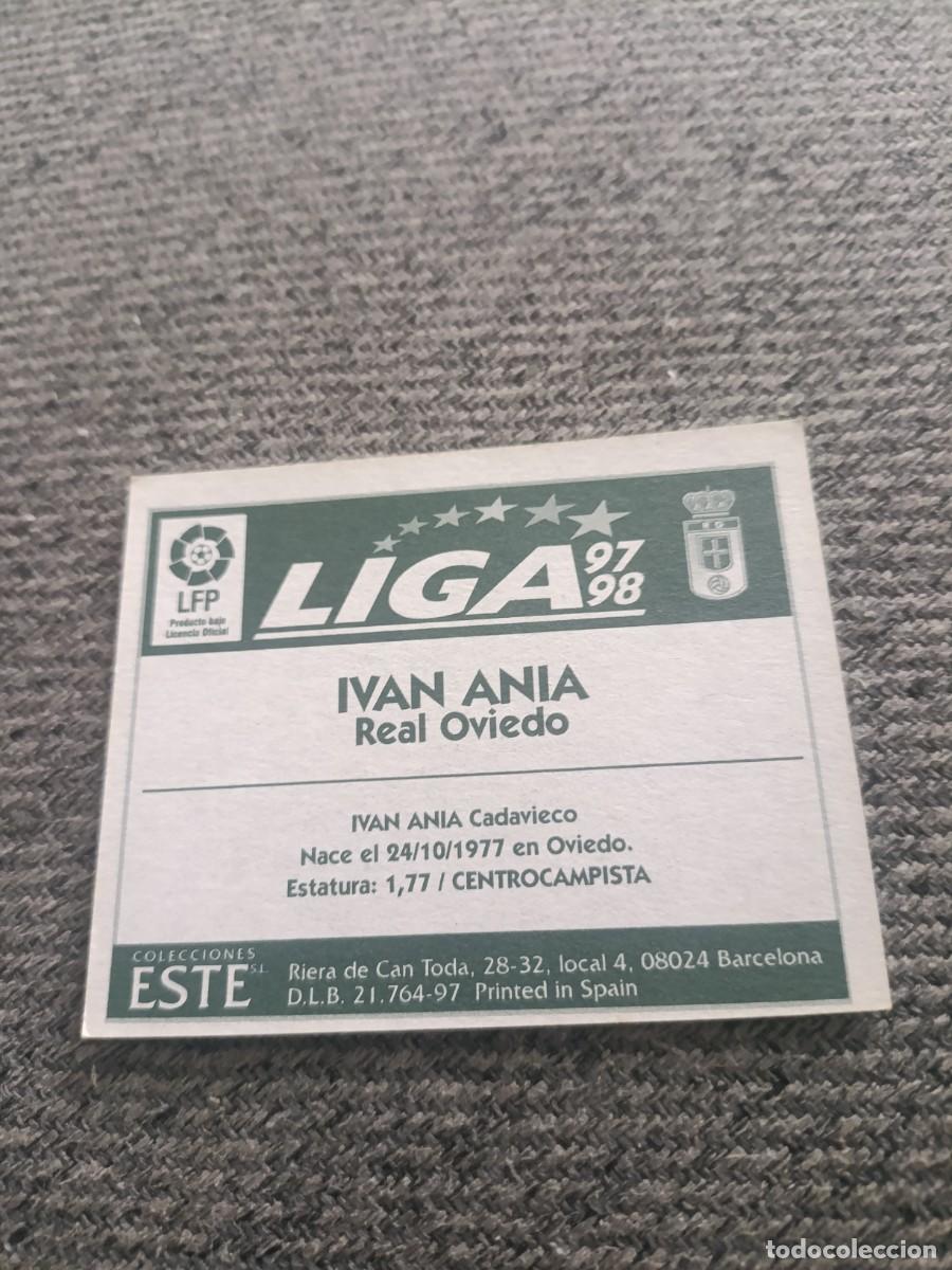 Cromos de f&uacute;tbol: Auto original de Iv&aacute;n Ania Oviedo - Foto 2