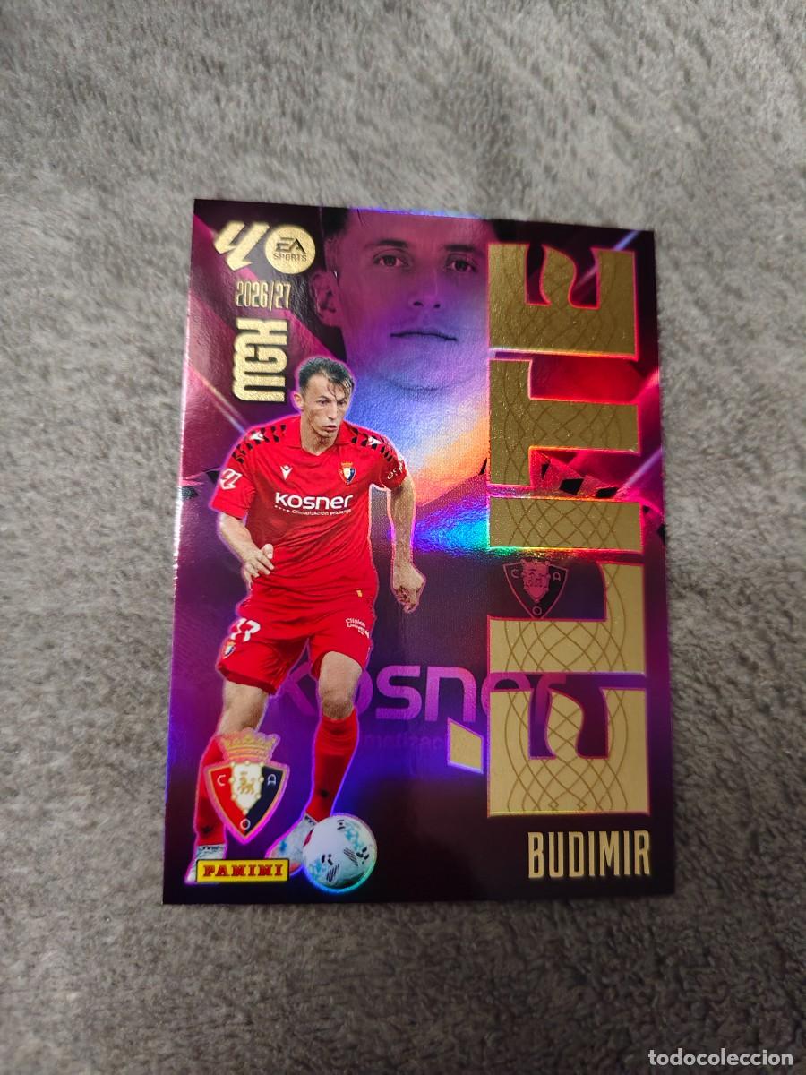 Cartes &agrave; collectionner de Football: 3 MEGACRACKS MGK 2026 27 BUDIMIR CA OSASUNA &Eacute;LITE 26 2027 PANINI AAW