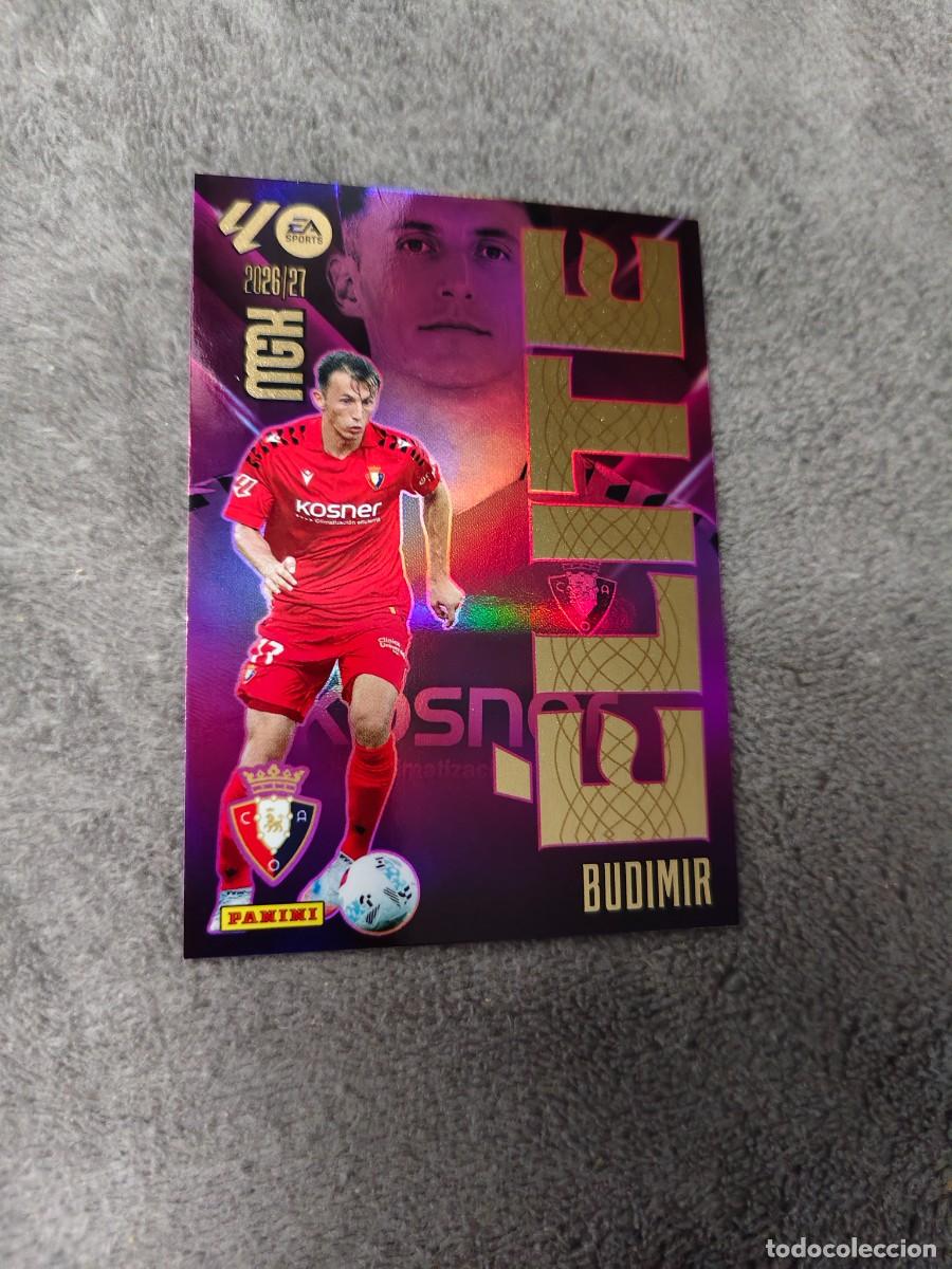 Cartes &agrave; collectionner de Football: 3 MEGACRACKS MGK 2026 27 BUDIMIR CA OSASUNA &Eacute;LITE 26 2027 PANINI AAW