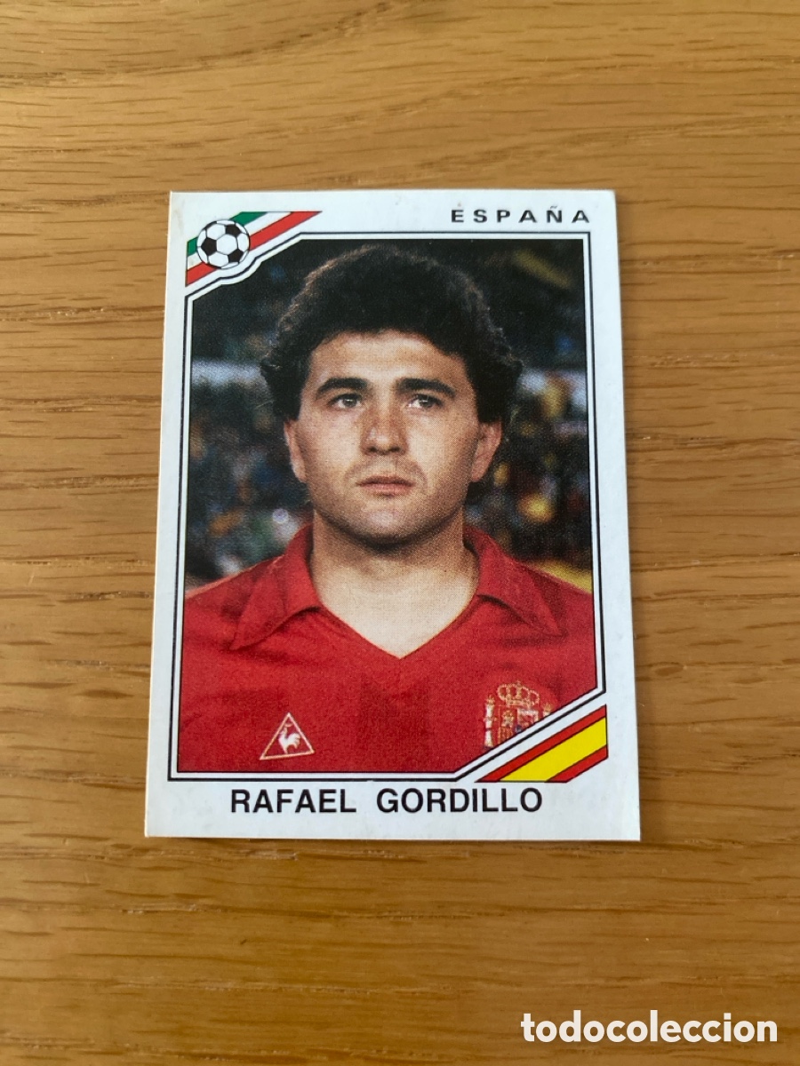 Cromos de f&uacute;tbol: Cromo panini mundial Mexico 86 n&uacute;mero 267 Gordillo - Sticker album world cup 1986
