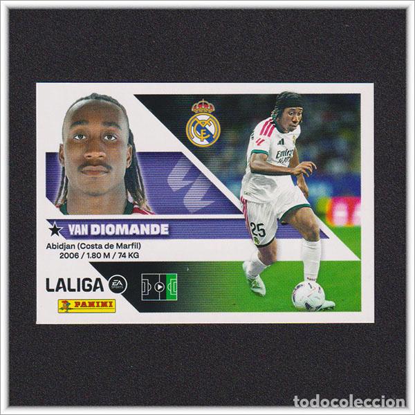 Fu&szlig;ball-Sticker: LIGA ESTE 2026 2027 26 27 PANINI DIOMANDE 39 FICHAJE REAL MADRID ALBUM COLECCI&Oacute;N 3&ordf; EDICI&Oacute;N