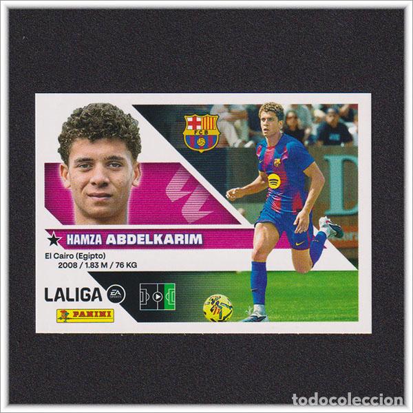 Cromos de f&uacute;tbol: LIGA ESTE 2026 2027 26 27 PANINI ABDELKARIM 18 BIS COLOCA ROOKIE BARCELONA BAR&Ccedil;A ALBUM 3&ordf; EDICI&Oacute;N