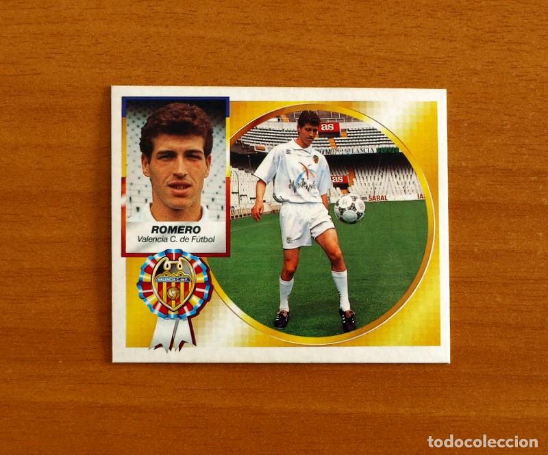 Cromos de f&uacute;tbol: Valencia - Romero - Ediciones Este Liga 1994-1995, 94-95 - Nunca pegado