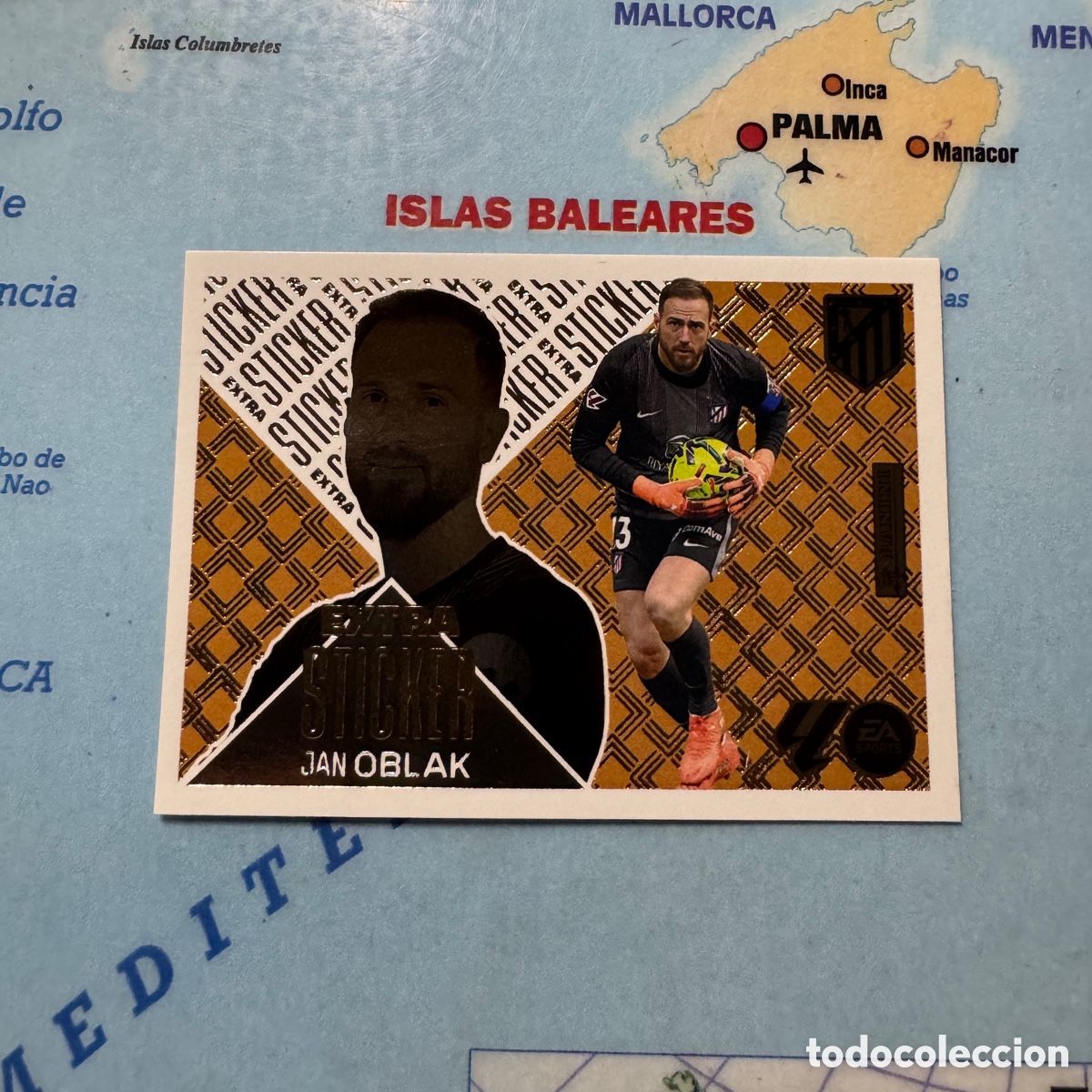 Cromos de f&uacute;tbol: Oblak extra sticker Bronce Del Atletico de Madrid cromo de la liga este 26-27 2026-2027