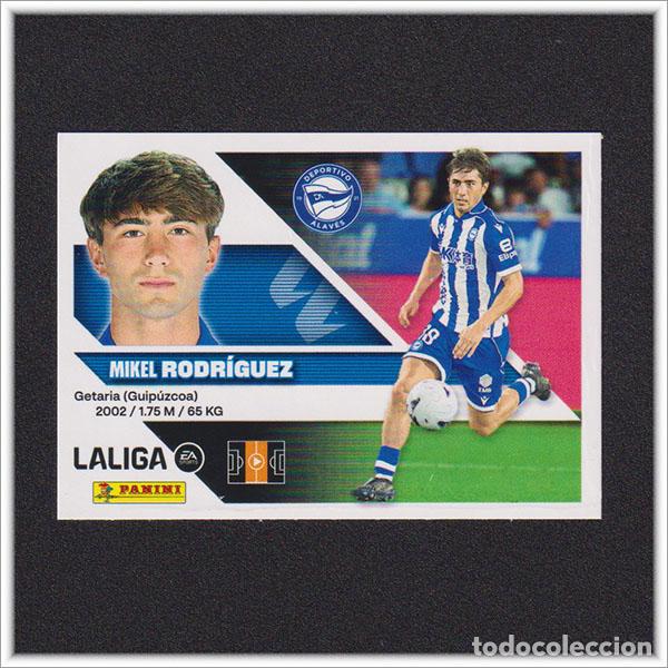 Cromos de f&uacute;tbol: LIGA ESTE 2026 2027 26 27 PANINI MIKEL RODRIGUEZ 10 ALAV&Eacute;S COLECCI&Oacute;N ALBUM 3&ordf; EDICI&Oacute;N