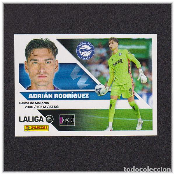 Cromos de f&uacute;tbol: LIGA ESTE 2026 2027 26 27 PANINI ADRIAN RODRIGUEZ 4 ALAV&Eacute;S COLECCI&Oacute;N ALBUM 3&ordf; EDICI&Oacute;N