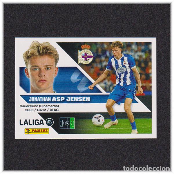Cromos de f&uacute;tbol: LIGA ESTE 2026 2027 26 27 PANINI ASP JENSEN 17 DEPORTIVO CORU&Ntilde;A COLECCI&Oacute;N ALBUM 3&ordf; EDICI&Oacute;N