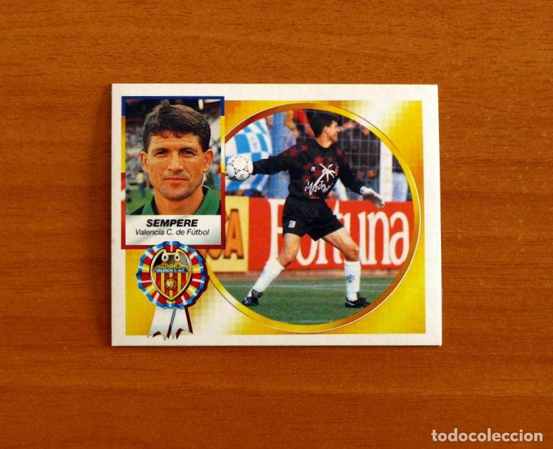 Cromos de f&uacute;tbol: Valencia - Sempere - Ediciones Este Liga 1994-1995, 94-95 - Nunca pegado