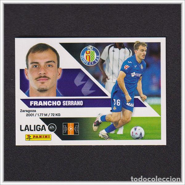 Cromos de f&uacute;tbol: LIGA ESTE 2026 2027 26 27 PANINI FRANCHO 13 GETAFE COLECCI&Oacute;N ALBUM 3&ordf; EDICI&Oacute;N