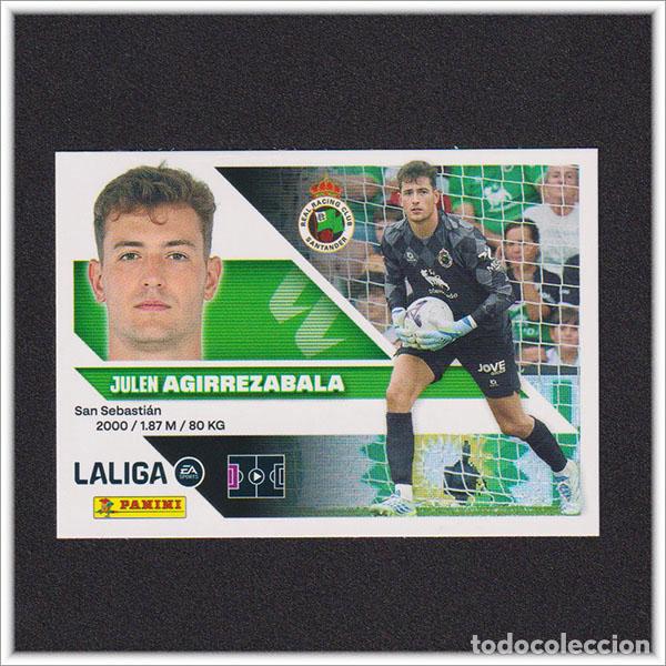 Cromos de f&uacute;tbol: LIGA ESTE 2026 2027 26 27 PANINI AGIRREZABALA 3 RACING SANTANDER COLECCI&Oacute;N ALBUM 3&ordf; EDICI&Oacute;N